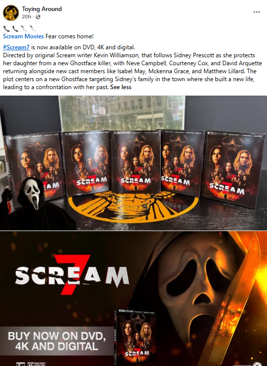 Toying Around - Facebook Post